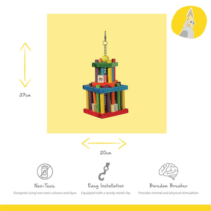 Bird Building Block Maze