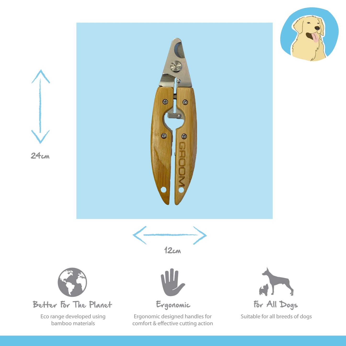 Dog Bamboo Nail Clippers