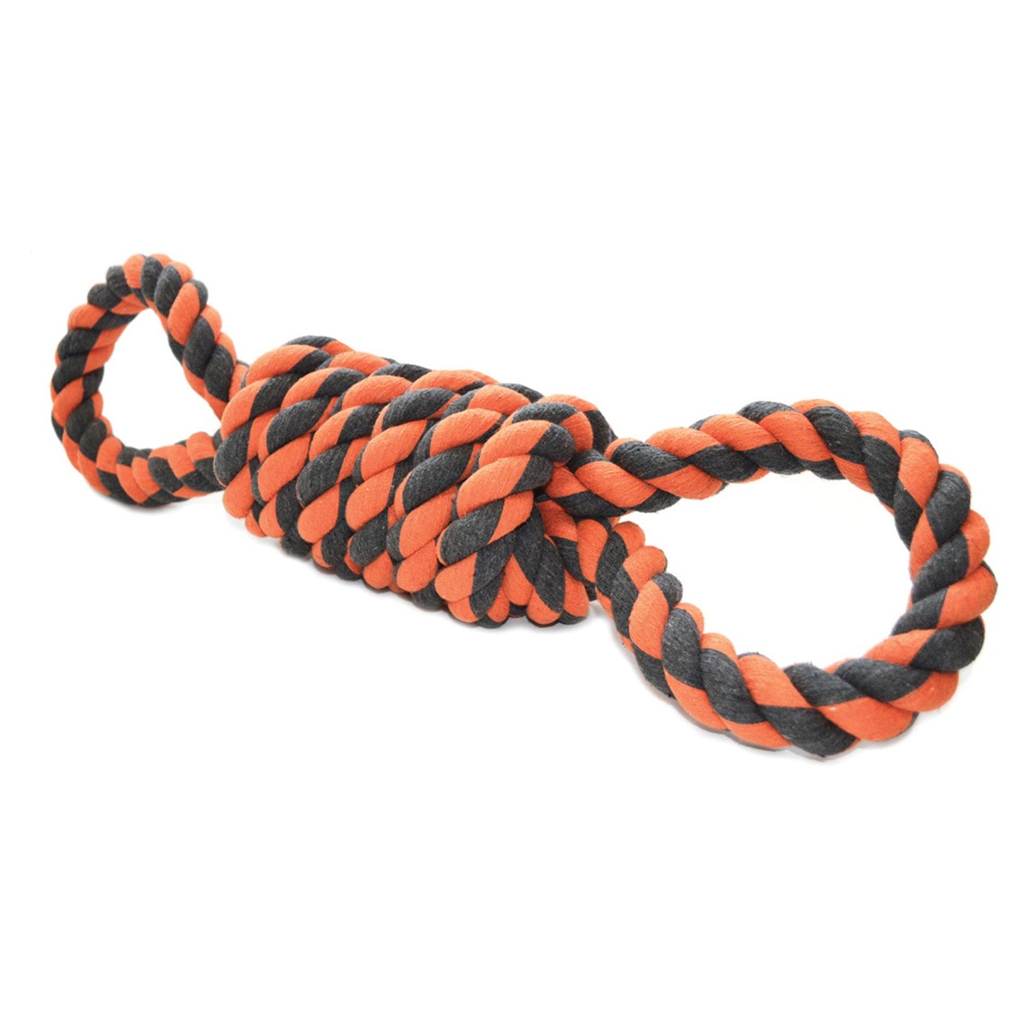 Extreme Coil Figure of 8 Tugger Rope Dog Toy