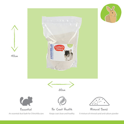 Small Animal Chinchilla Bathing Powder